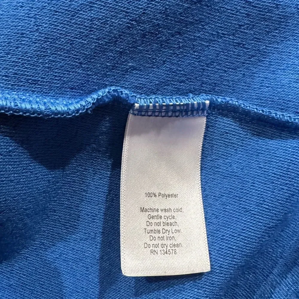 Vineyard Vines Blue Green Sherpa Pullover Sweatshirt Men’s XL